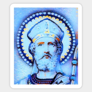 Anselm of Canterbury Portrait | Anselm of Canterbury Artwork | Anselm of Canterbury  Painting 14 Sticker